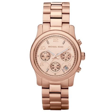 michael kors runway chronograph watch rose gold|Michael Kors runway chronograph watch.